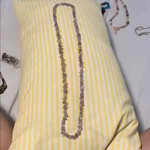 Genuine amethyst necklace